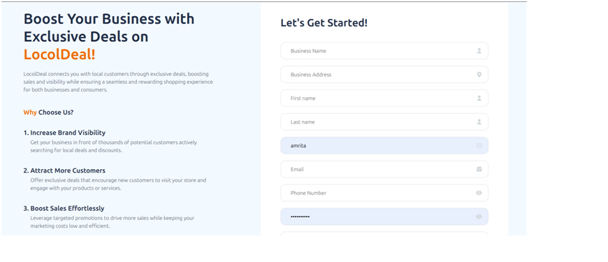 Advertise businesses free with LocolDeal platform
