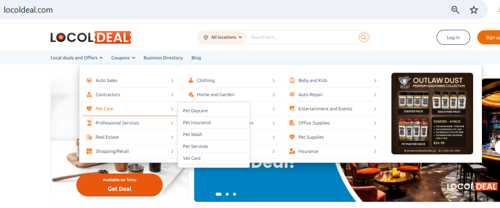 Pet care business services with Locoldeal