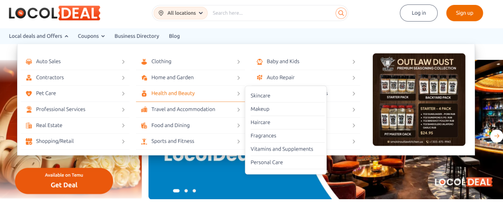 LocolDeal Health and Beauty services