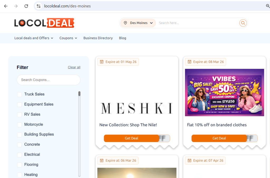 Add your Business to Online Directories in Des Moines