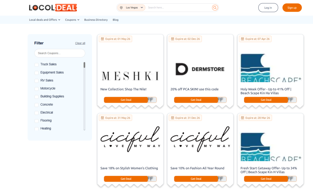 List Your Business Online in Las Vegas with Reach Tourists & Locals