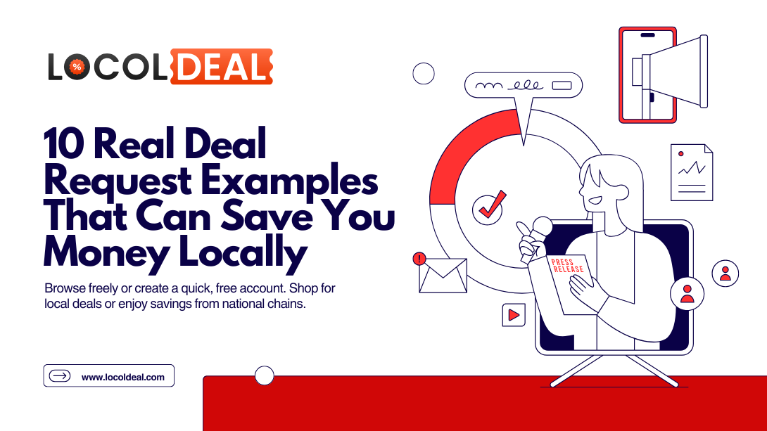 10 Real Deal Request Examples That Can Save You Money Locally