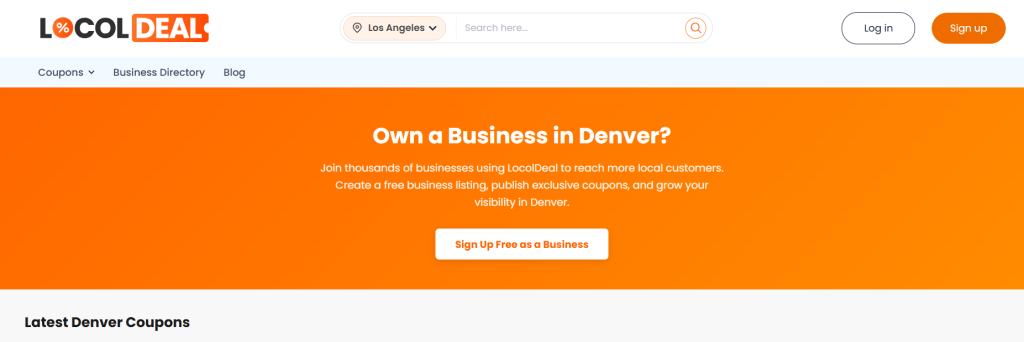 local deals listing in Denver