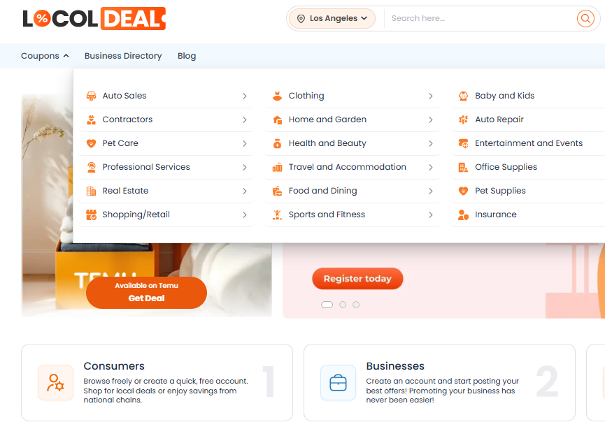 LocolDeal Coupons for all types of business
