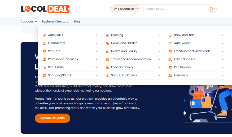 Local Coupons and Deals with LocolDeal